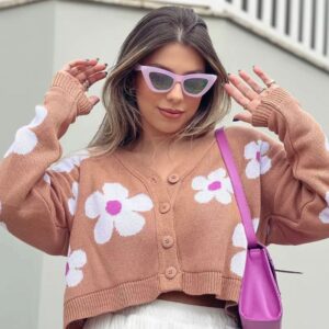 Cardigã Tricot